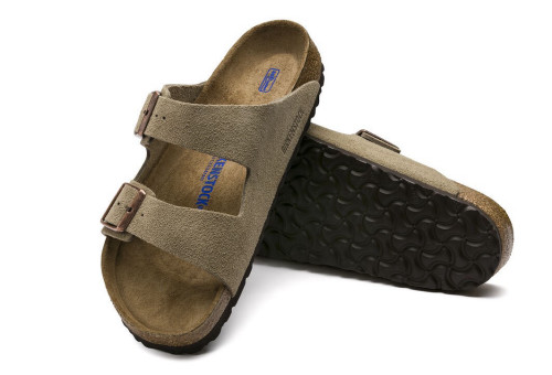 כפכפי בירנקשטוק לנשים Arizona Soft Footbed Taupe