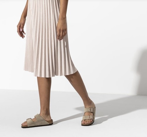 כפכפי בירנקשטוק לנשים Arizona Soft Footbed Taupe
