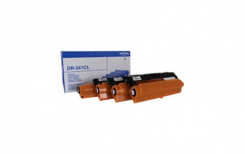 יחידת תוף DR241CL של Brother בשחור, ציאן, מג`נטה וצהוב. מקורי
