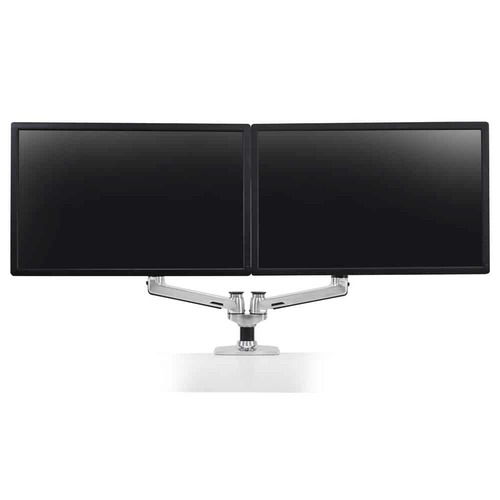 זרוע מפרקית שולחנית LX לזוג מסכים Ergotron E-45-245-026/E-45-245-224