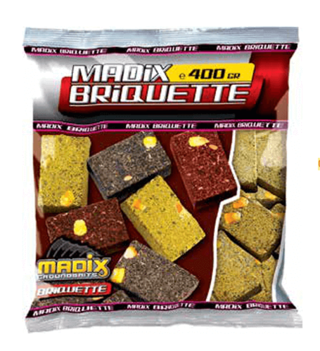 MADIX BRIQUETTE פיתיון ביסקוויט עשיר בחלבון וקנאביס למשיכת דגים 