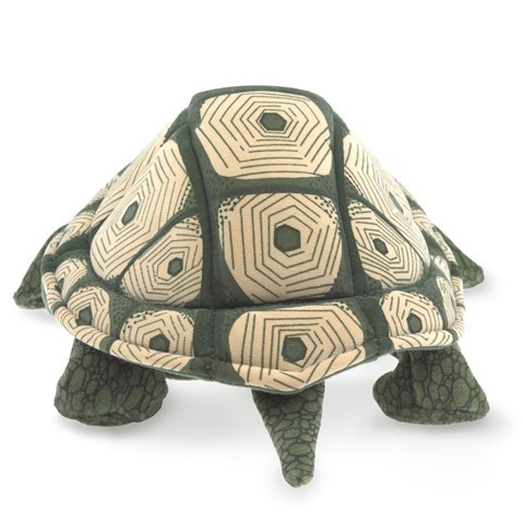 FOLKMANIS צב יבשה 2181 TORTOISE PUPPET