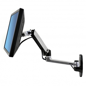 זרוע מפרקית למסך מחשב חיבור לקיר Ergotron LX Wall Mount Arm אלומניום