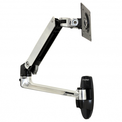 זרוע מפרקית למסך מחשב חיבור לקיר Ergotron LX Wall Mount Arm אלומניום