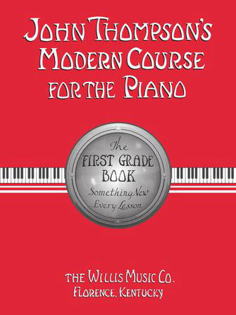 ספר לימוד JOHN THOMPSON'S MODERN COURSE FOR THE PIANO First Grade Book - English