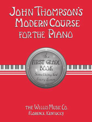 ספר לימוד JOHN THOMPSON'S MODERN COURSE FOR THE PIANO First Grade Book - English