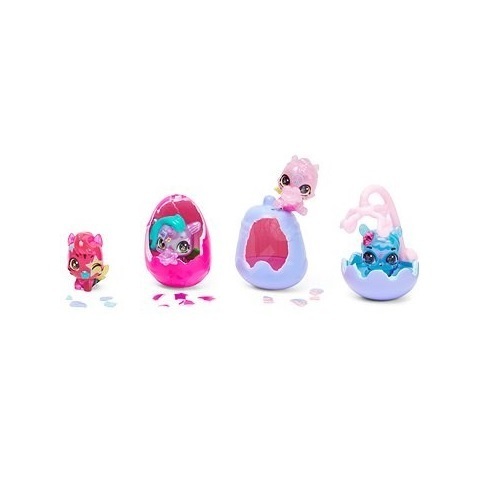 מארז 4 ביצי האצ'ימלס בהפתעה כולל אביזרים 