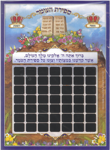 לוח ספירת העומר לגירוד