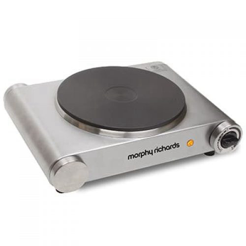 כירה חשמלית בגימור נירוסטה  Morphy Richards