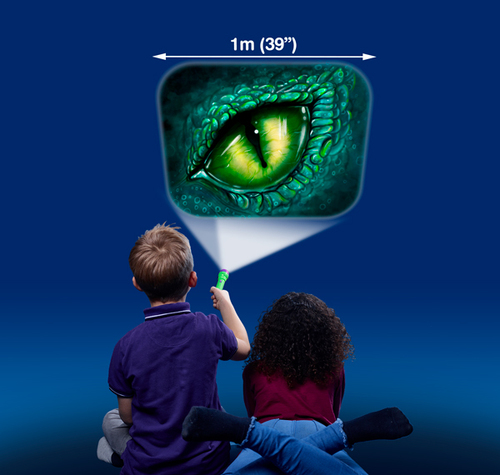 ערכת פנס מקרן 24 תמונות - דרקונים וקוסמים