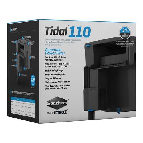 סיכם פילטר מפל טידל Seachem Tidal 110