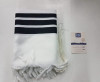 טלית חתנים לבן פס שחור מידה 55