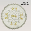 כיסוי מצה סטן 42 ס”מ פסח עגול