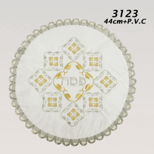 כיסוי מצה סטן 42 ס”מ פסח עגול