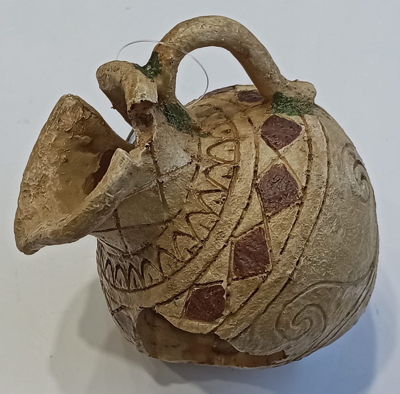 דקורציה כד חום לאקווריום