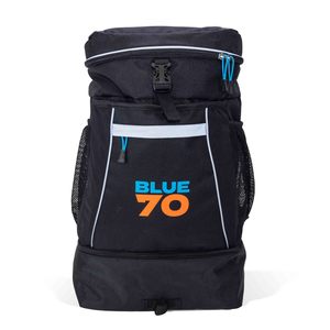 תיק טריאתלון שחור 44 ליטר  BLUE70 TRANSITION BAG גדול מרווח ואיכותי מאוד