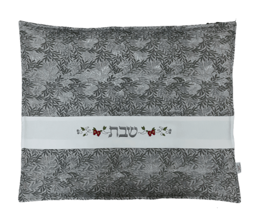 כיסוי לפלטת שבת רימונים סתיו אפור