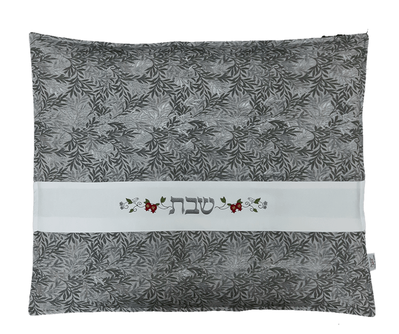 כיסוי לפלטת שבת רימונים סתיו אפור