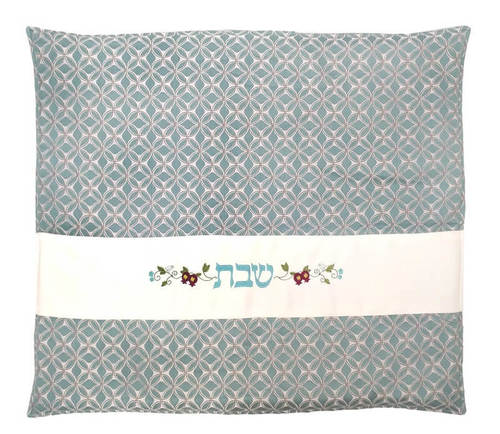 כיסוי לפלטת שבת רימונים מעויינים טורקיז