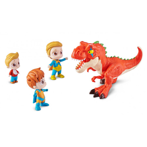 להיט במהדורה מיוחדת - ביצת הפתעה ענקית Vlad and Niki עם מעל 20 הפתעות בפנים בנושא גיבורי על - אדום