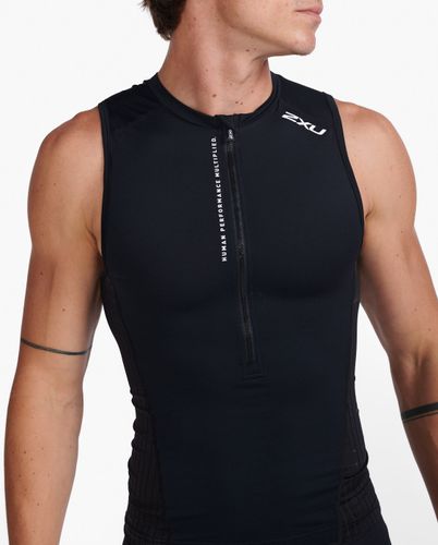 גופיית טריאתלון Aero Tri Singlet BLK/WHT