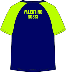 חולצת ילדים ולנטינו רוסי כחול / צהוב VR46 KIDS T-SHIRT