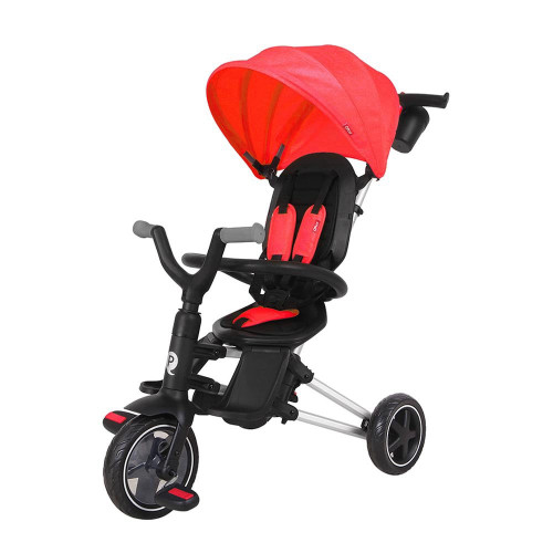 תלת אופן מתקפל נובה עם גלגלי גומי - QPLAY NOVA