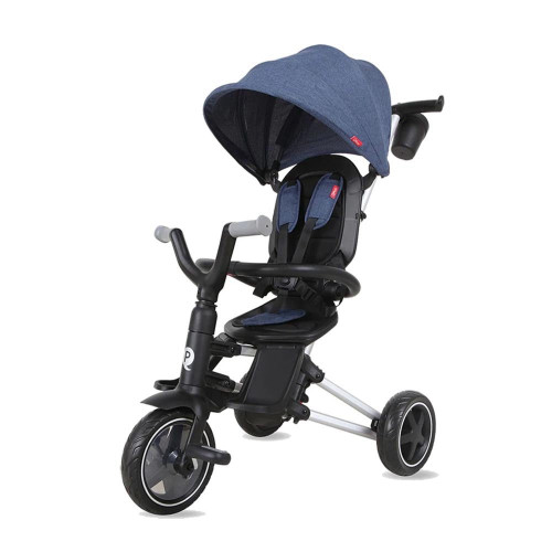 תלת אופן מתקפל נובה עם גלגלי גומי - QPLAY NOVA