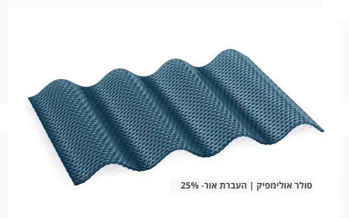 פרגולת אלומיניום לגינה מדגם הייטק פרימיוםROYAL Crown Led המקורה סנטף BH (חצי שקופה) בגוונים שונים . הגנה מפני מים ושמש