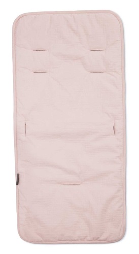 ריפודית לעגלת תינוק או טיולון 100% כותנה טטרה - פודרה