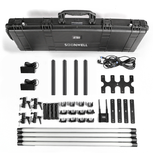 סט מקלות אור soonwell led light tube ST50-4kit