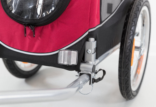 עגלת כלבים נגררת לאופניים M 12814 טריקסי Trixie