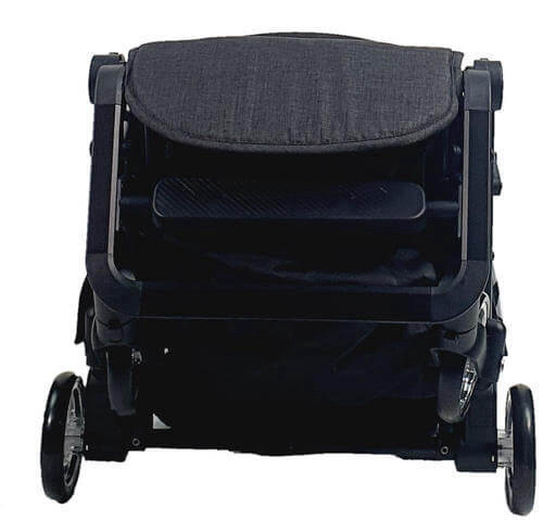 טיולון תינוק קליל קיפול קומפקטי דגם Micro מבית iCON - צבע אפור מלאנג'