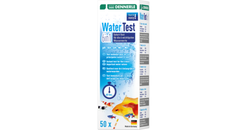 סטיק בדיקות למתוקים - dennerle Water Test 6 in 1