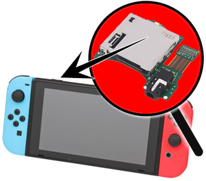 החלפת קורא כרטיסי משחק לקונסולת Nintendo Switch