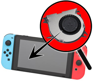 החלפת מאוורר בקונסולת Nintendo Switch