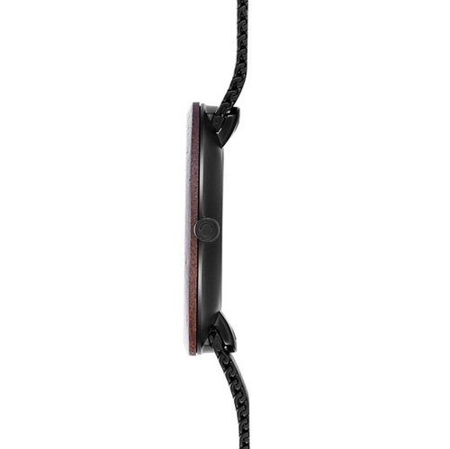 Obaku V245LXBBMB זכוכית ספיר ומסגרת עץ