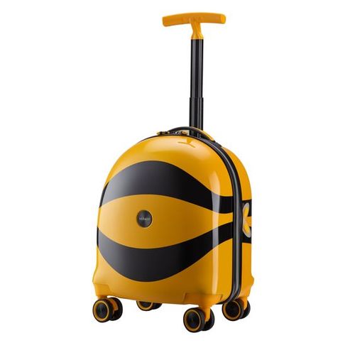מזוודת הילדים המדהימה VERAGE BEE טרולי במראה דבורה