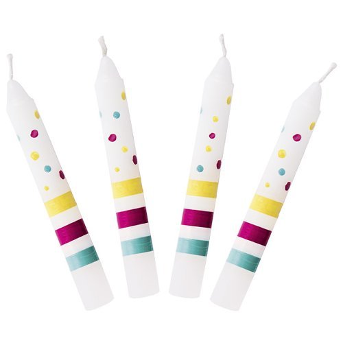 GOKI נרות מקושטים לרכבת CANDLE 60855