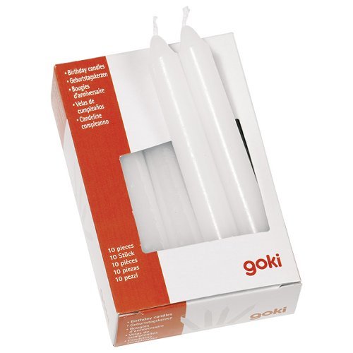 GOKI נרות לבנים לרכבת CANDLE15051