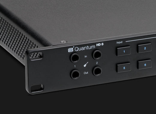 Presonus Quantum HD8 - כניסות כלי נגינה (Instrument) ויציאות ייעודיות ל-ReAmp שפותחו ע"י Fender