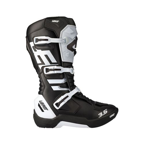 מגף ילדים ליט שחור / לבן - LEATT MOTO BOOTS 3.5 JR