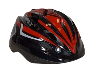 קסדת רכיבה בטיחותית לילדים עם קצף דחוס שחור איכותי ומנגנון להתאמת הקסדה בזמן רכיבה - אדום