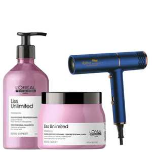 מארז מתנה LOREAL SERIE EXPERT LISS UNLIMITED *משלוח חינם