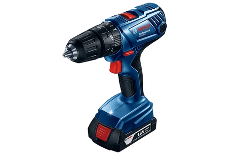 מברגה/מקדחה רוטטת נטענת + 2 סוללות BOSCH GSB 180-LI 2Ah