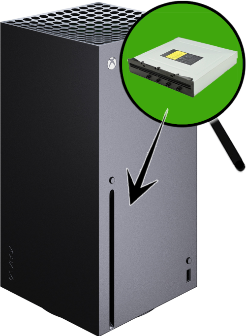 החלפת כונן דיסקים XBOX Series X 