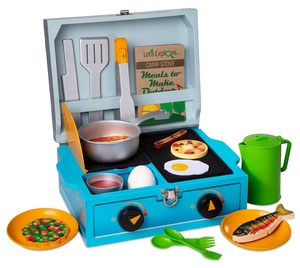 סדרת בואו נחקור - ערכת בישול 24 חלקים מעץ