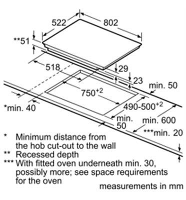 כיריים אינדוקציה BOSCH PVW851FB5E 