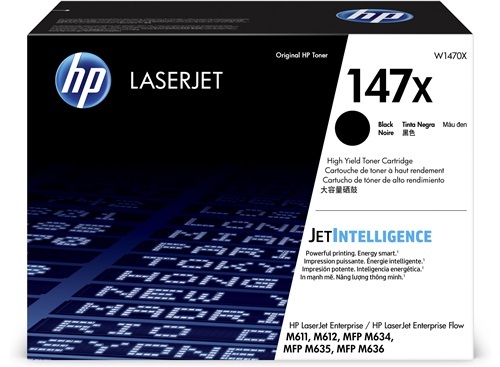 HP 147X High Yield Black Original LaserJet Toner Cartridge