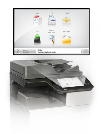 מדפסת לייזר A3 משולבת Lexmark MX910DE